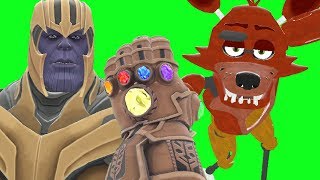 Can Thanos' INFINITY GAUNTLET Kill ANIMATRONICS from Five Nights At Freddy's in Gmod?