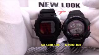 Comparativo entre o G-9300-1DR e o GX-56BB-1DR - New Look Time Relógios