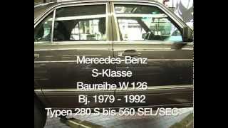 DVD-Trailer "MBIG Mercedes-Benz S-Klasse W 126 Technik + Wartungs-Video-Film"