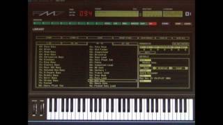 Yamaha DX7 Emulator Software - FM7 - Bank 2 Patch - 094   Big Sync