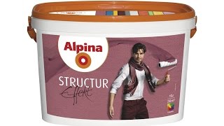 Краска Alpina Structur Effekt (Альпина Структур Эффект)