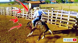 Montaria em cavalo brabo AMANSANDO XUCRO  (part 2)