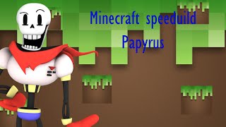 Minecraft undertale speedbuild