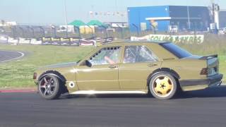 Mercedes 190 swap 5.0 V8 AMG Drift Open II Runda AMZ - KUTNO ODTJ Autodrom Pomorze
