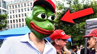 Trump Supporter's Entire Argument FALLS APART In Seconds