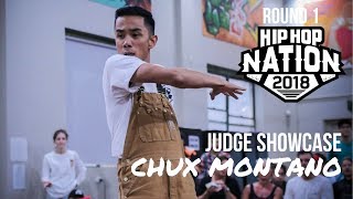 Chux (Riddim Nation) | Judge Showcase | ROUND 1 | HIP HOP NATION 2018