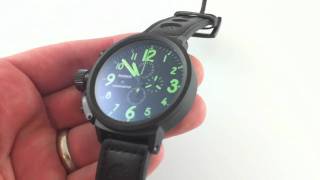 Parnis russian style watch military PVD 50mm