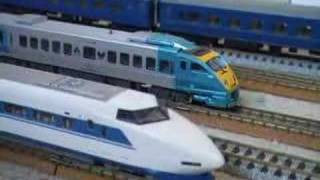 鉄道模型　JR九州ふう　787系・883系・ゆふいんの森