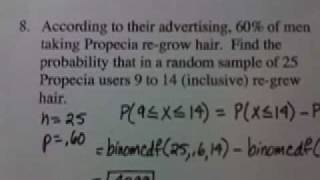 Solving a binomial equation