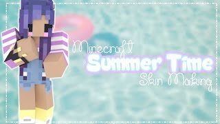 Minecraft Skin Making | Summer Time Overalls