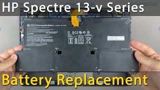 HP Spectre 13-v Battery Replacement