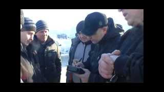 Забастовка таксистов в Ижевске, февраль 2013