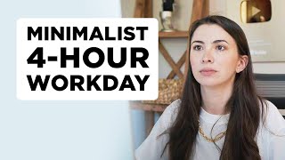 This is how I plan my minimalist work week