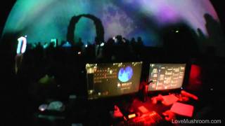 Planetarium VJ (2010) Love Mushroom - Electric Skychurch Live 1 - Buddha Fest, LA