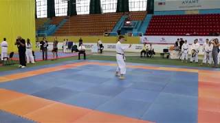 WORLD CUP GOJU-RYU KARATE  2018.  Ребедайло Матвей.  Кata  Sepai.