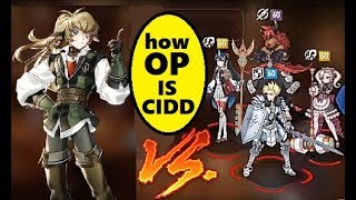 CIDD GOES CRAZY IN ARENA - 1 V 4 - EPIC SEVEN