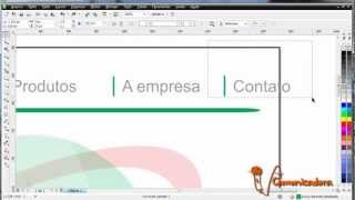 Estudos de corel draw - web designer -  Parte 1