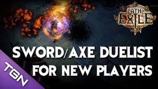 ★ Path of Exile - Sword/Axe Duelist for New Players ft. Cromar