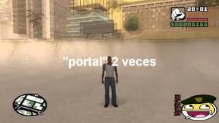 GTASA Loquendo / como Instalar y Usar Mod portal gun.
