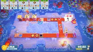 Overcooked 2 [World Record] Christmas 1-4 - 2 players - Score: 3188