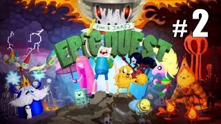 Летаем на леди Ливнерог - AT Finn and Jake's Epic Quest - #2