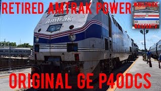 Retired Amtrak Power: Original P40DC