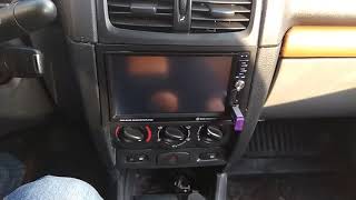 Установка 2Din автомагнитолы на Reno symbol