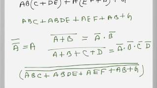 Digital Electronics: Implementing SOP expressions Using only NAND gates