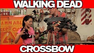 Walking Dead Crossbow Build with AtomicMari from Smosh!