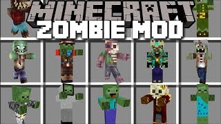 Minecraft ZOMBIE ATTACK MOD / DEFEND YOUR FRIENDLY ZOMBIE MARK FROM EVIL MONSTERS!! Minecraft