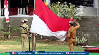 Rutinitas Upacara di Lingkungan BPSDM Kemendagri