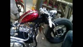 CB Gelatik 2 Silinder Modif Bobber JawaTimur Indonesia