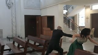 Прерванная свадьба: взрыв в Бейруте остановил церемонию бракосочетания