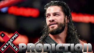 Extreme Rules 2017 Match Card Prediction