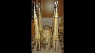 Поделки из спичек.Слюдянка.