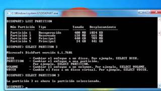Eliminar particiones de recuperación del S.O.