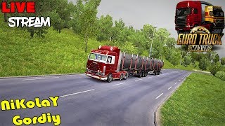 ETS 2 | Тащим Трубы на Scania 143M | Двойная Сцепка | ProMods + RusMap + Южный Регион