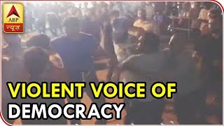 JNU Elections 2018: Vote Counting Suspended After Violence | ABP News