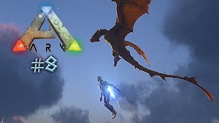 IRONMAN FLYING WITH DRAGON! Ark: Survival Evolved - Part #8