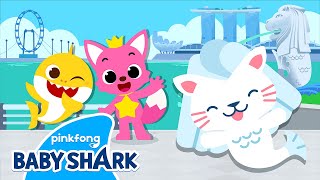 [ NEW] Sing, Sing, Singapore! | Trip with Baby Shark | Travel Songs 