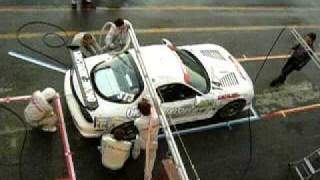 スーパー耐久　第２戦　仙台ハイランド　岡部自動車　ＲＸ-７　給油練習