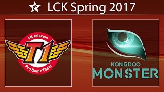 [LoL VODs] SKT vs KDM @Map2 | LCK Spring 2017 (22.01.2017)