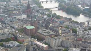 Frankfurt/M Blick v. Maintower auf Altstadt/ Sehenswürdigkeiten