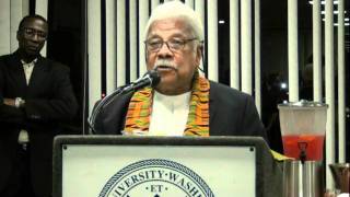 Howard University, African Studies, Dr. Nyang Colloquium - Dr. Ali Mazrui speak