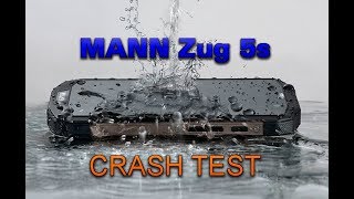 Mann Zug 5s - не убиваемый защищенный смартфон с мощным аккумулятором. Краш тест, Манн зук 5с
