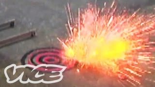 Testing Explosives from The Anarchist Cookbook