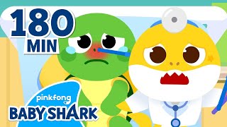 ???? Baby Shark Doctor, I've Got a Boo-Boo! | +Compilation | Kids Hospital Play 