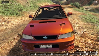 GTA 5 Subaru GT GC8 JDM