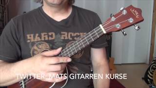 "Twist and Shout" (in F Dur) - Ukulele Song Tutorial