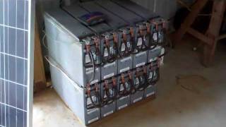 My Solar Power Setup (1700 AMP HOURS!)